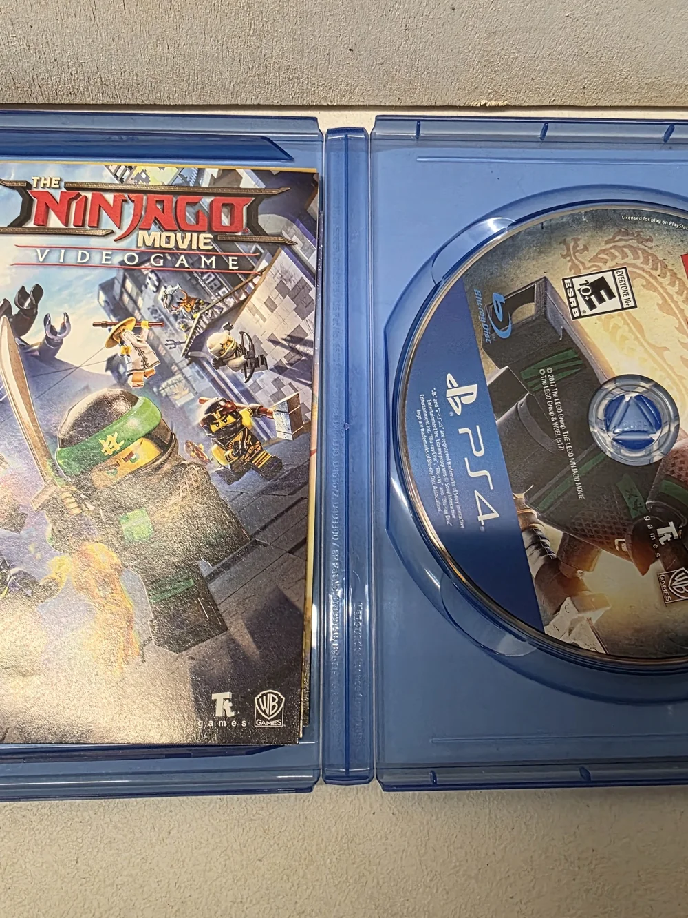 LEGO Ninjago Movie Videogame PS4 PlayStation 4 2017 Complete Tested Works